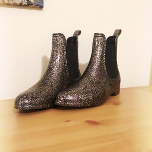 Sparkly ModCloth Rain Boots